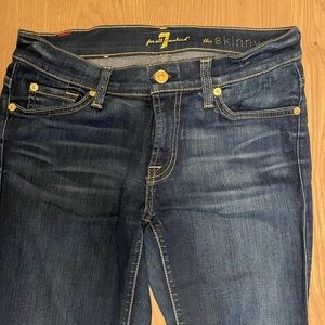7 for all mankind | the skinny | size 28